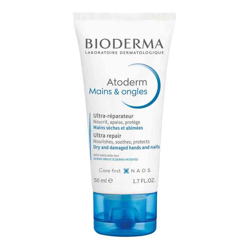 Bioderma Atoderm mains & ongles odżywczy krem do rąk i paznokci 50 ml od NAOS Deutschland GmbH PZN 09227113