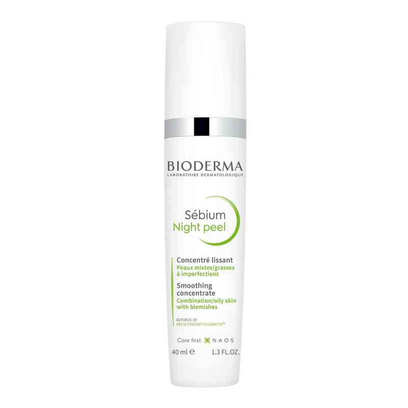 Bioderma Sebium Night peel peeling z kwasem glikolowym 40 ml od NAOS Deutschland GmbH PZN 16015854