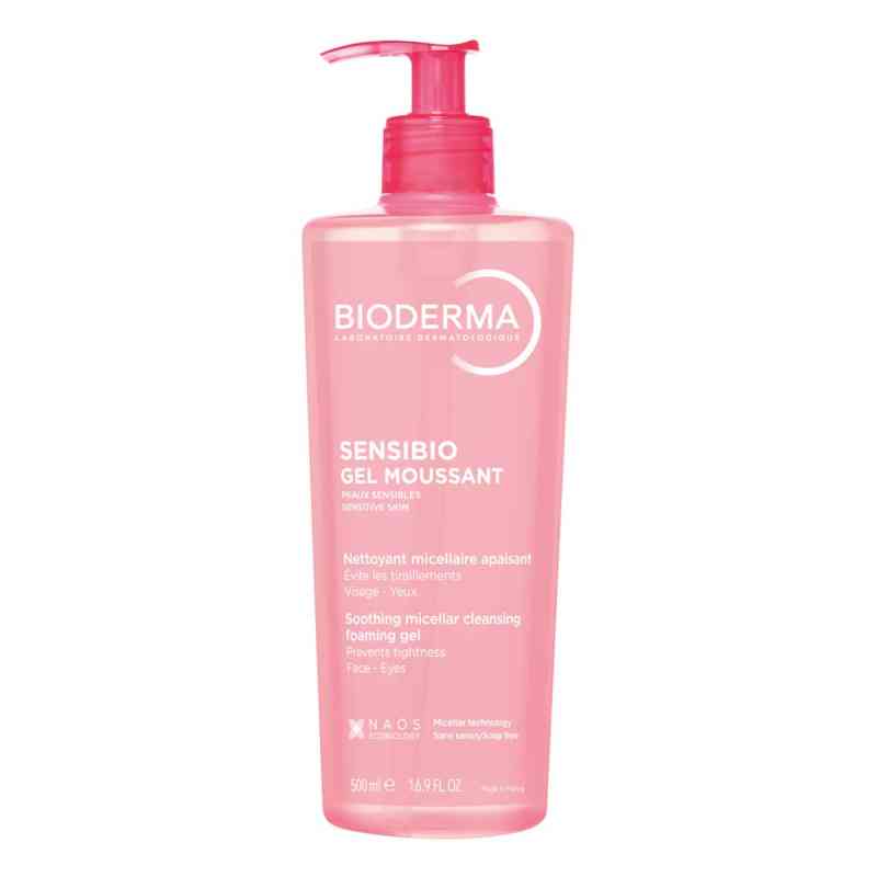 Bioderma Sensibio Gel Moussant żel oczyszczający 500 ml od NAOS Deutschland GmbH PZN 15743907
