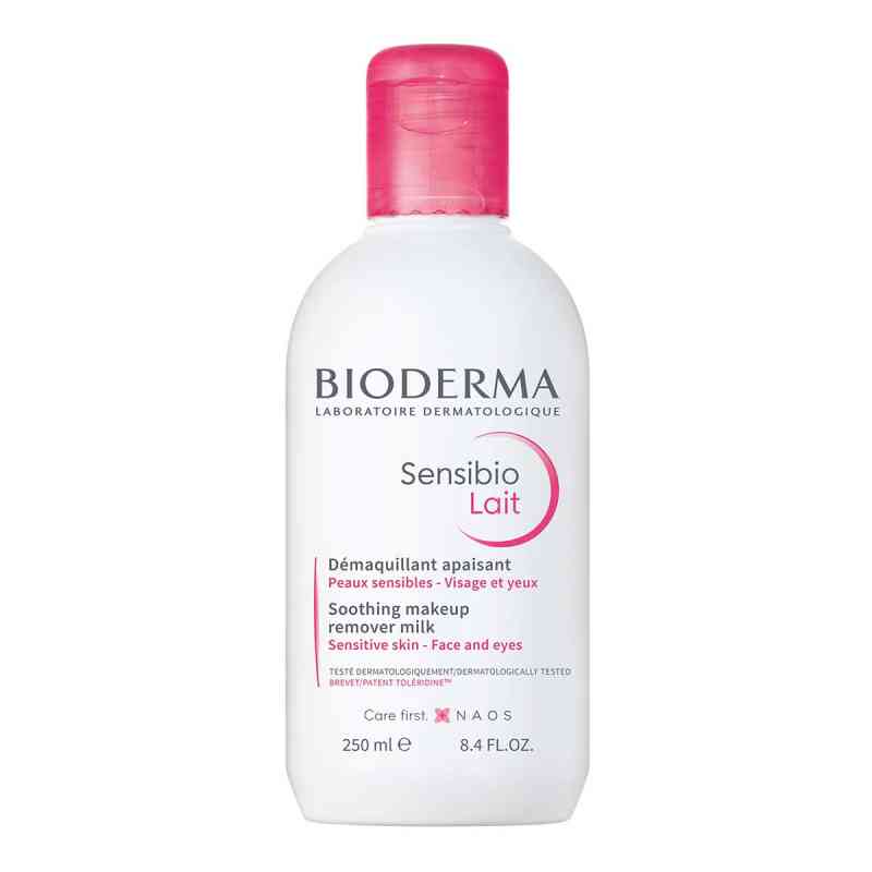 Bioderma Sensibio Lait mleczko do twarzy 250 ml od NAOS Deutschland GmbH PZN 09226852