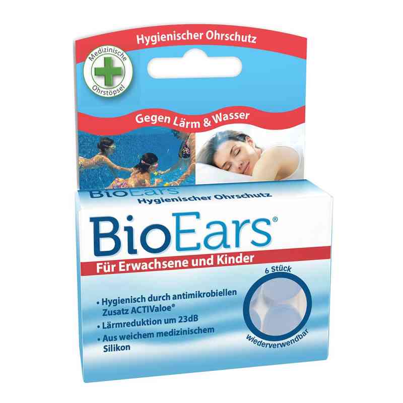 BioEars silikonowe zatyczki do uszu 6 szt. od Cirrus Healthcare Products PZN 05468222