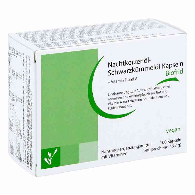 Biofrid kapsułki z olejem z wiesiołka i czarnego kminku 100 szt. od Biofrid GmbH & Co. KG PZN 14376335