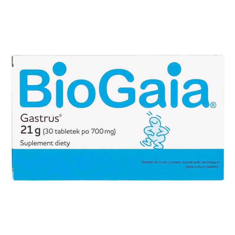 BioGaia Gastrus o smaku mandarynkowym 30  od SANICO N.V/S.A. PZN 08301352
