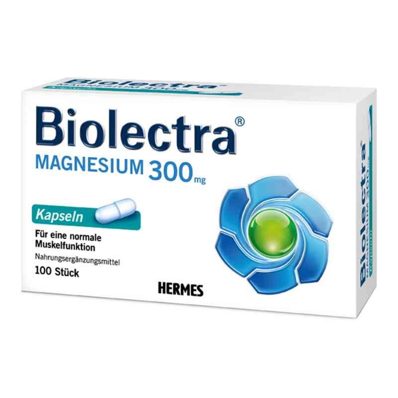 Biolectra Magnesium 300 kapsułki 100 szt. od HERMES Arzneimittel GmbH PZN 00172333