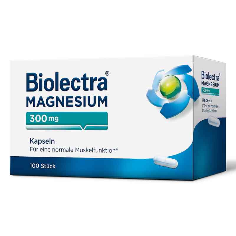 Biolectra Magnesium 300 kapsułki 100 szt. od HERMES Arzneimittel GmbH PZN 00172333