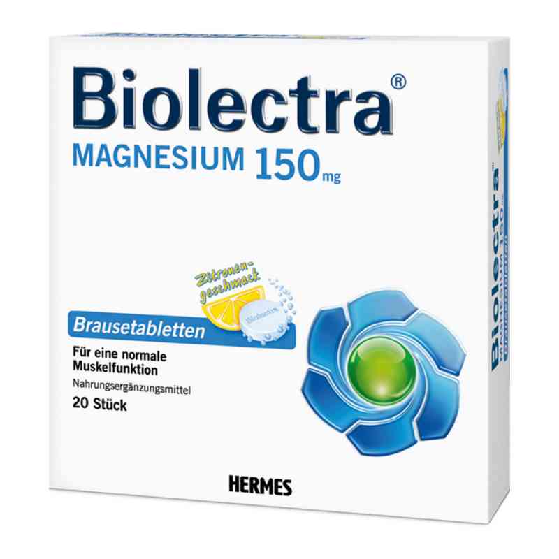 Biolectra Magnez tabletki musujące 20 szt. od HERMES Arzneimittel GmbH PZN 03154382