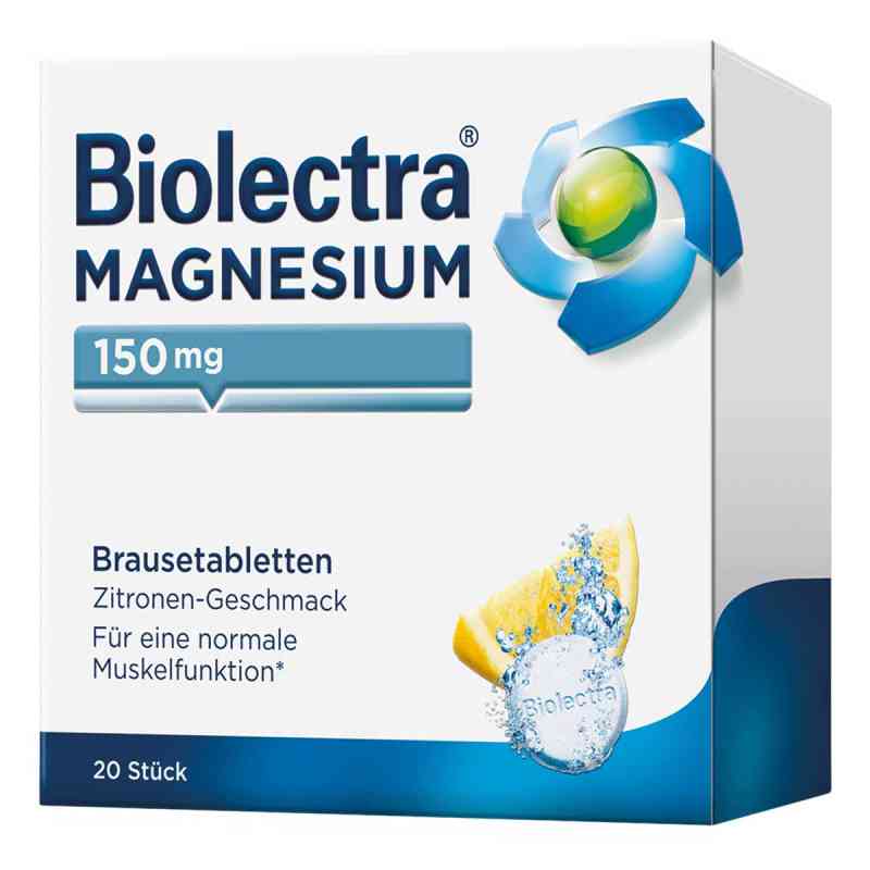 Biolectra Magnez tabletki musujące 20 szt. od HERMES Arzneimittel GmbH PZN 03154382