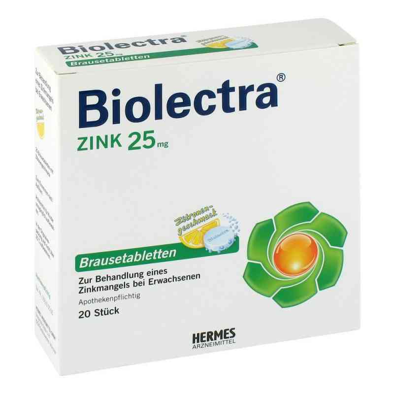 Biolectra Zink Brausetabl. 20 szt. od HERMES Arzneimittel GmbH PZN 08656272