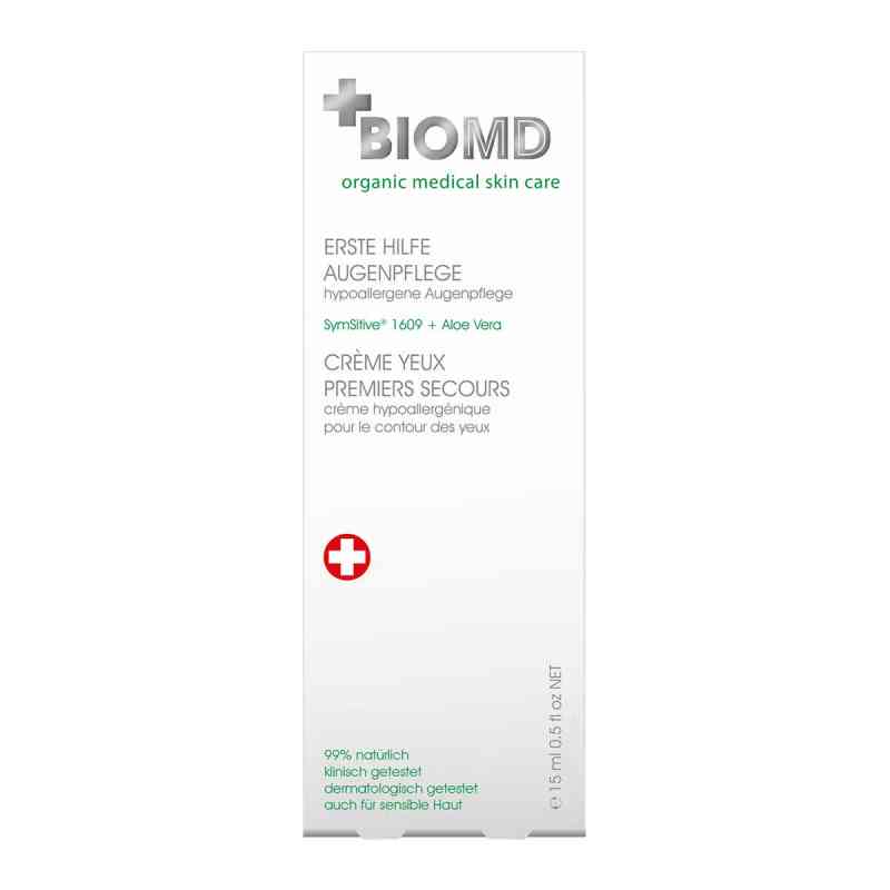 BIOMD Pierwsza Pomoc Krem do Pielęgnacji Oczu 15 ml od Herba Anima GmbH PZN 09075755