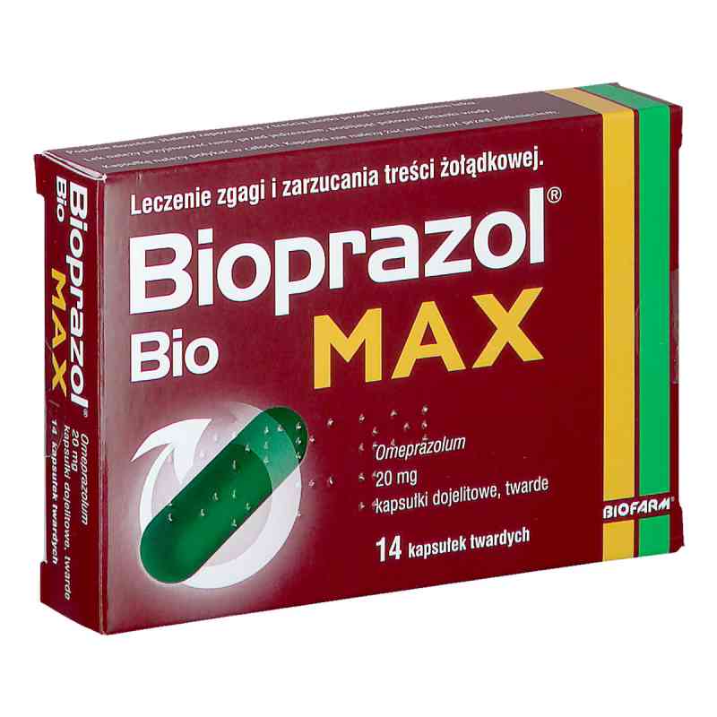Bioprazol Bio Max 14  od BIOFARM SP.Z O.O. PZN 08301293