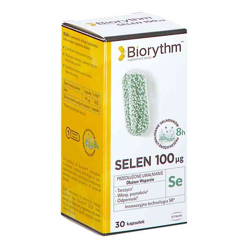 Biorythm Selen 100 mcg kapsułki 30  od MASTER PHARM S.A. PZN 08304112