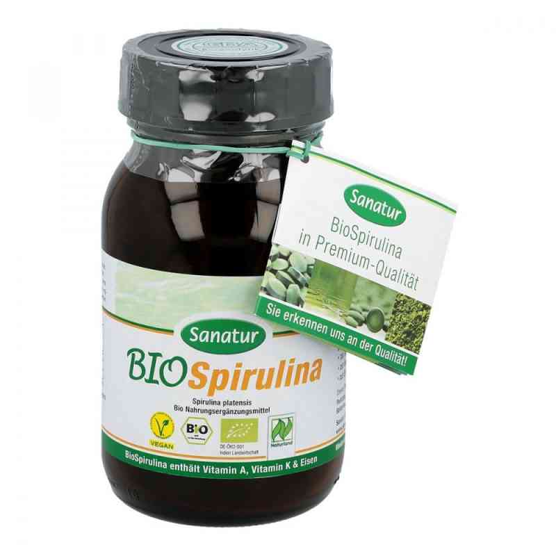 Biospirulina z ekologicznej hodowli wodnej tabletki 500 szt. od SANATUR GmbH PZN 02530535