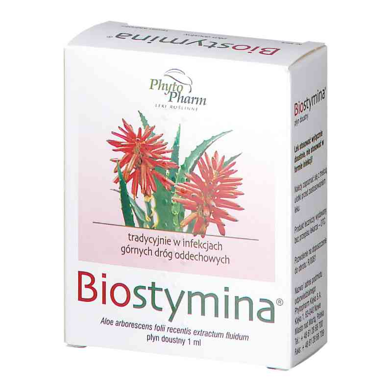 Biostymina płyn doustny w ampułkach 10  od PHYTOPHARM KLĘKA S.A. PZN 08300119