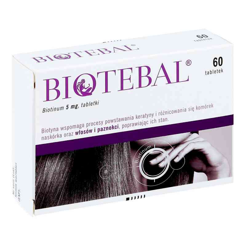 Biotebal 5mg tabletki 60  od WARSZAWSKIE ZAKŁ.FARM. POLFA S.A. PZN 08300031