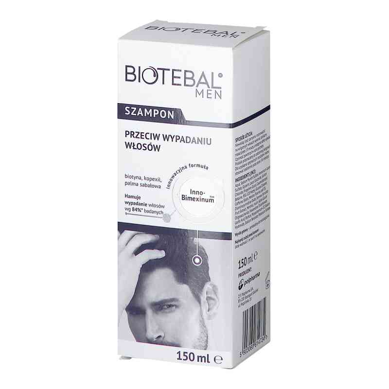 BIOTEBAL MEN szampon przeciw wypadaniu włosów 150 ml od ZAKŁADY FARMACEUTYCZNE POLPHARMA PZN 08300790