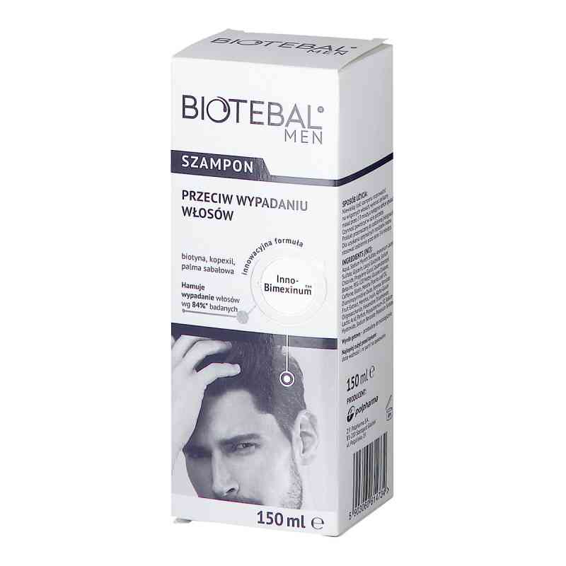 BIOTEBAL MEN szampon przeciw wypadaniu włosów 150 ml od ZAKŁADY FARMACEUTYCZNE POLPHARMA S.A. PZN 08300790