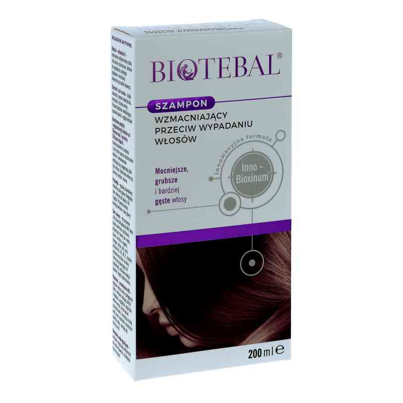 BIOTEBAL szampon przeciw wypadaniu włosów 200 ml od ZAKŁADY FARMACEUTYCZNE POLPHARMA S.A. PZN 08300073