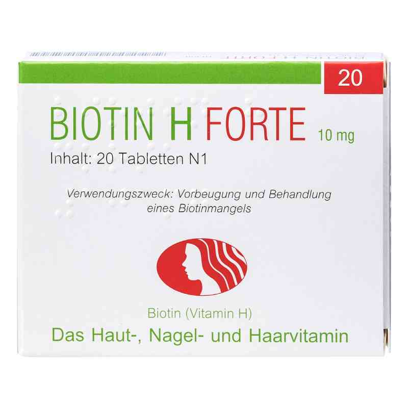 Biotin H forte tabletki 20 szt. od Pharma Peter GmbH PZN 00964471