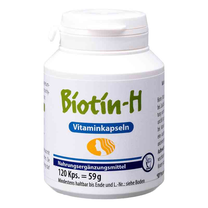 Biotin H Kapsułki witaminowe 120 szt. od Pharma Peter GmbH PZN 07245549