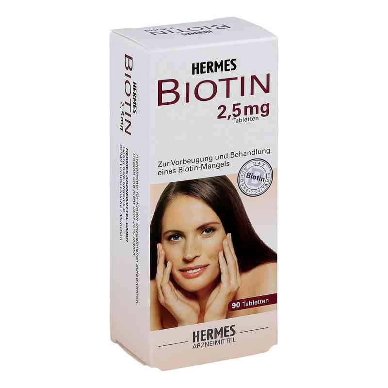 Biotin Hermes 2,5 mg Tabl. 90 szt. od HERMES Arzneimittel GmbH PZN 08999552