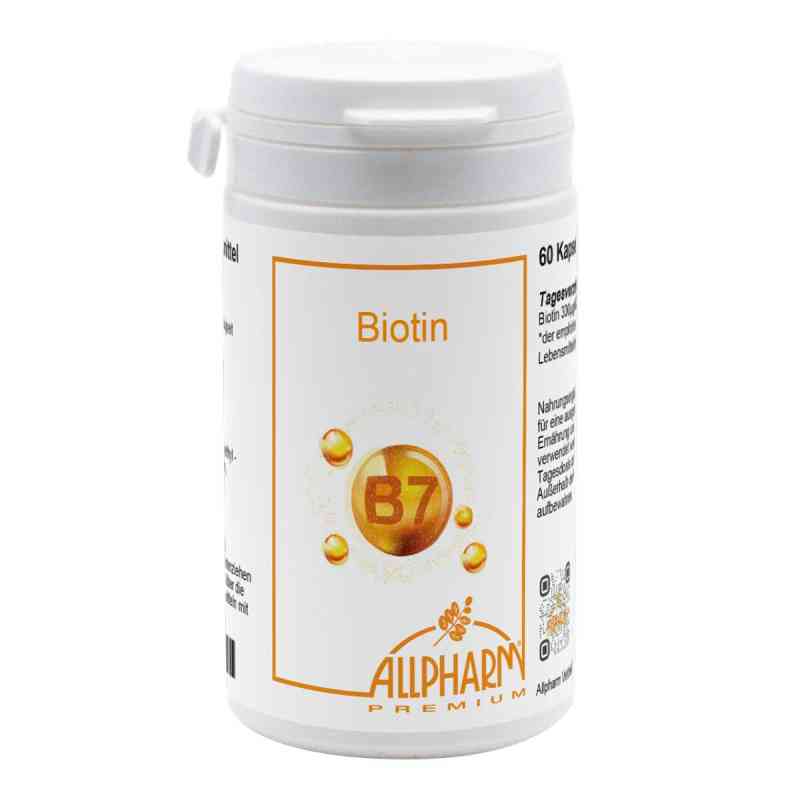 Biotin kapsułki 60 szt. od ALLPHARM Vertriebs GmbH PZN 07453549