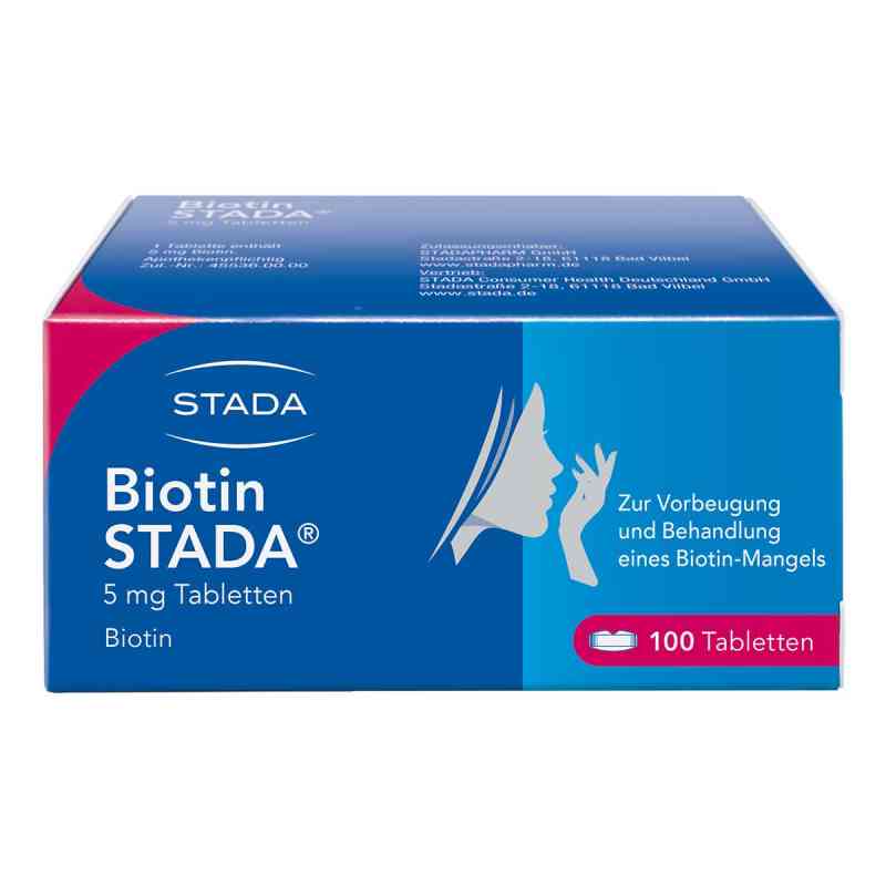 Biotin Stada 5 mg Tabl. 100 szt. od STADA GmbH PZN 01328582