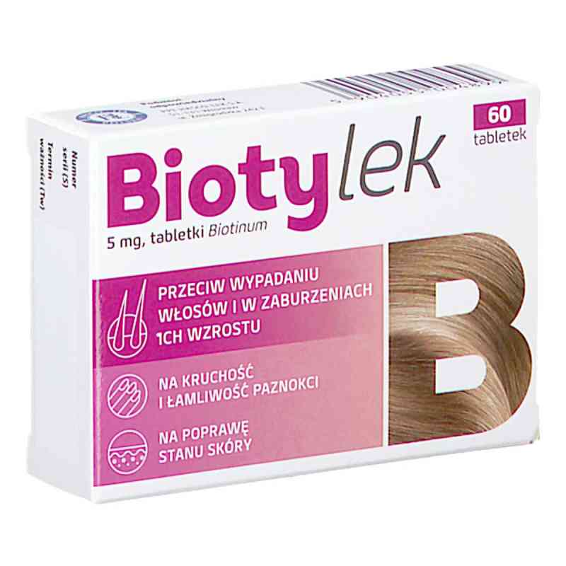 Biotylek tabletki 60  od PRZEDSIĘBIORSTWO PRODUKCJI FARMACEUTYCZNEJ HASCO-L PZN 08304250