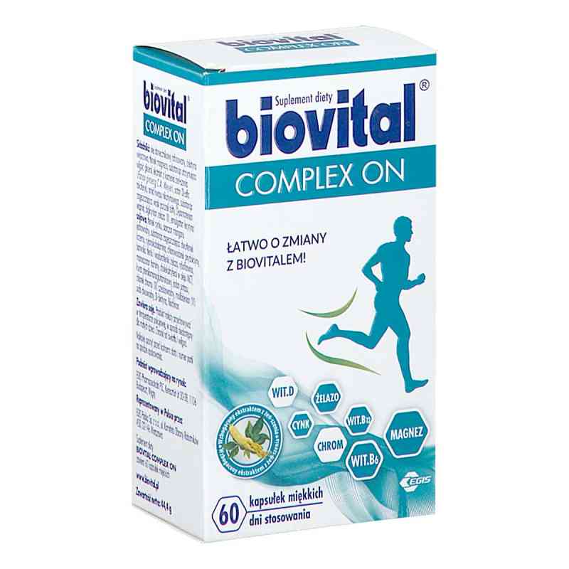Biovital Complex ON kapsułki 60  od CURTIS HEALTH CAPS S.A. PZN 08304513