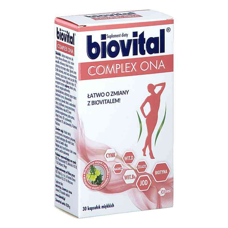Biovital Complex ONA kapsułki 30  od CURTIS HEALTH CAPS S.A. PZN 08304514