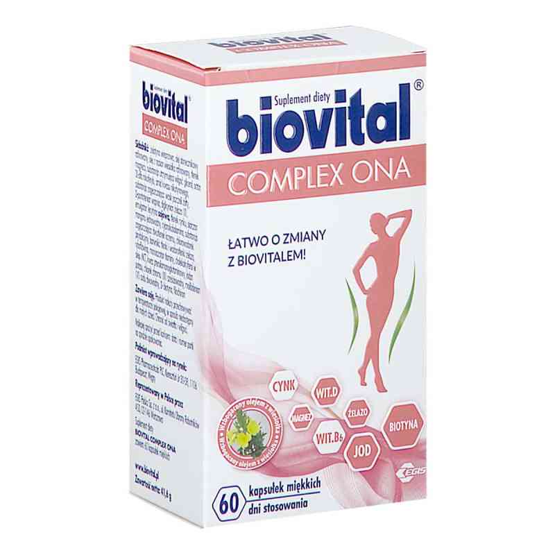 Biovital Complex ONA kapsułki 60  od CURTIS HEALTH CAPS S.A. PZN 08304515