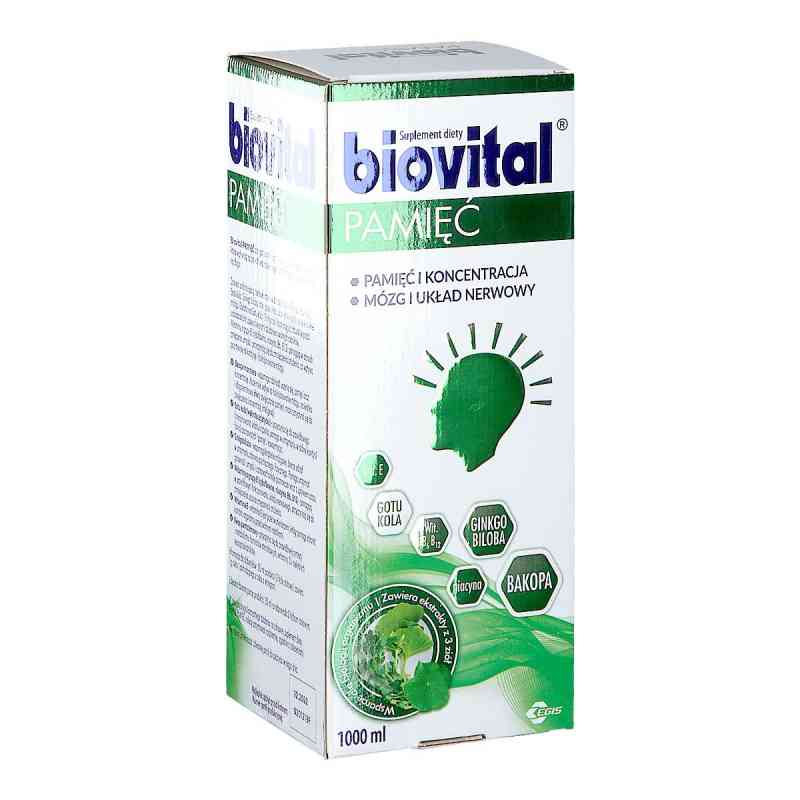 Biovital Pamięć płyn 1 l od LABORATORIA NATURY SP Z O.O. PZN 08301889