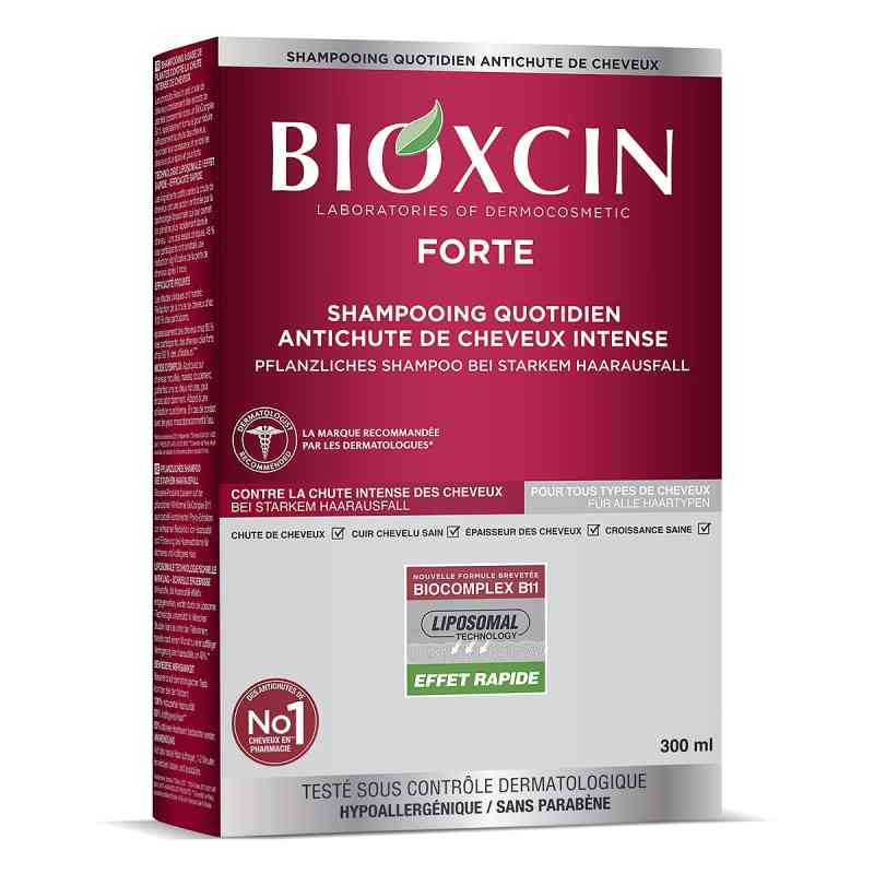Bioxcin Forte Shampoo Gg.intensiven Haarausfall 300 ml od BIOTA Laboratories GmbH PZN 19216174