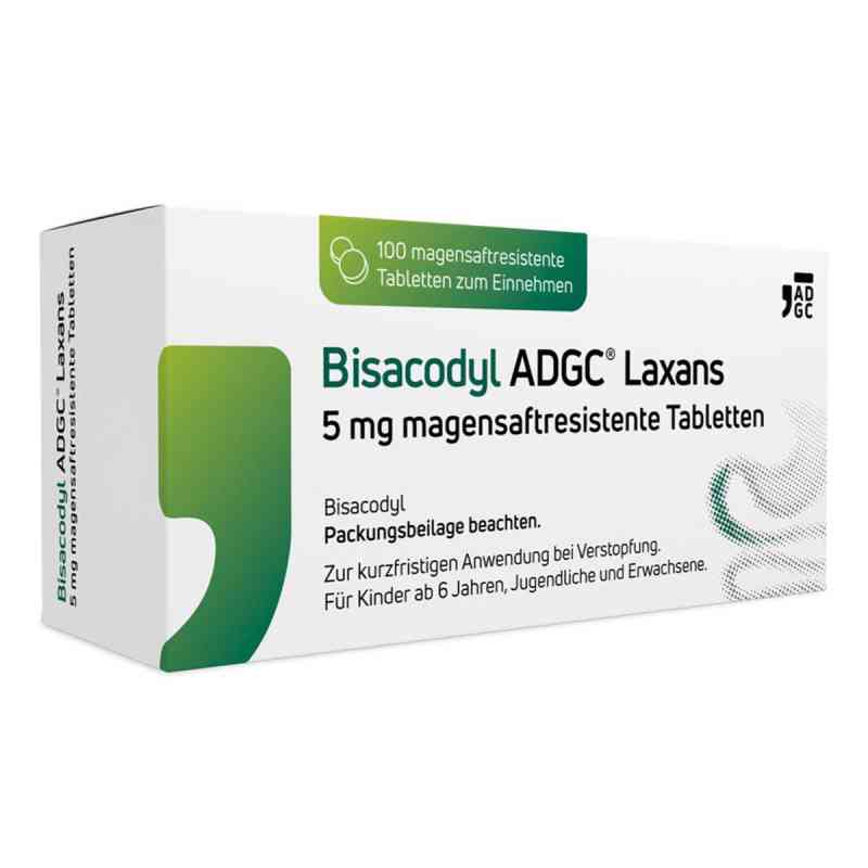 Bisakodyl ADGC środek przeczyszczający 5 mg 100 szt. od Zentiva Pharma GmbH PZN 18026572