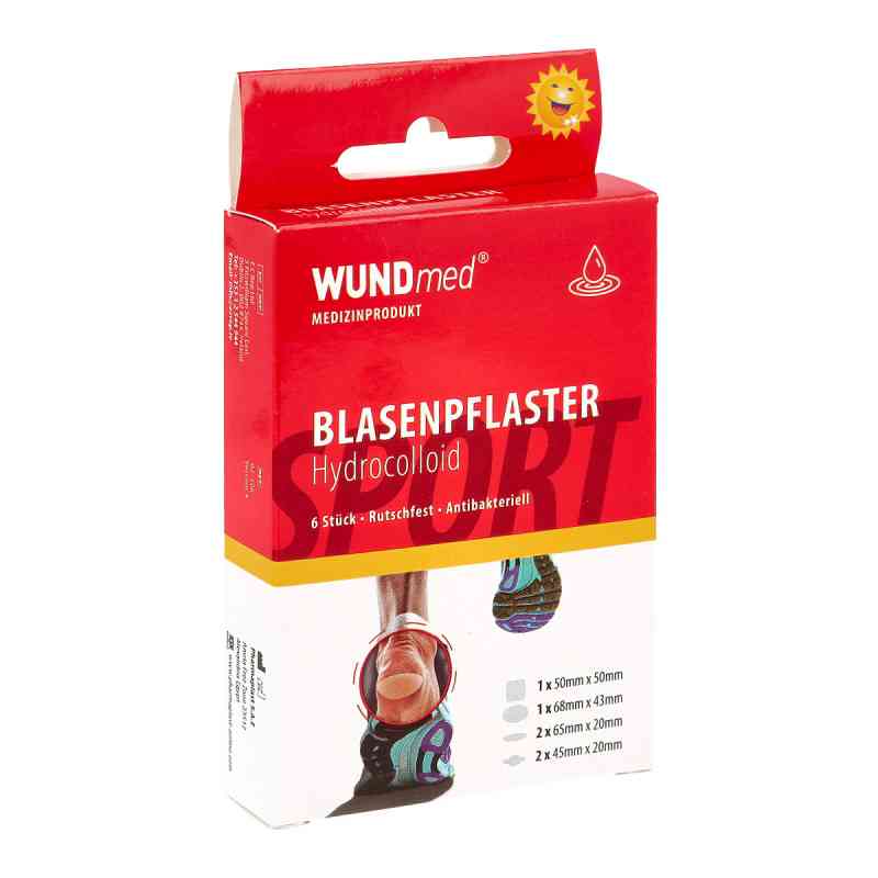 Blasenpflaster transparent hydrocolloid 4 Grössen 6 szt. od Axisis GmbH PZN 10063065