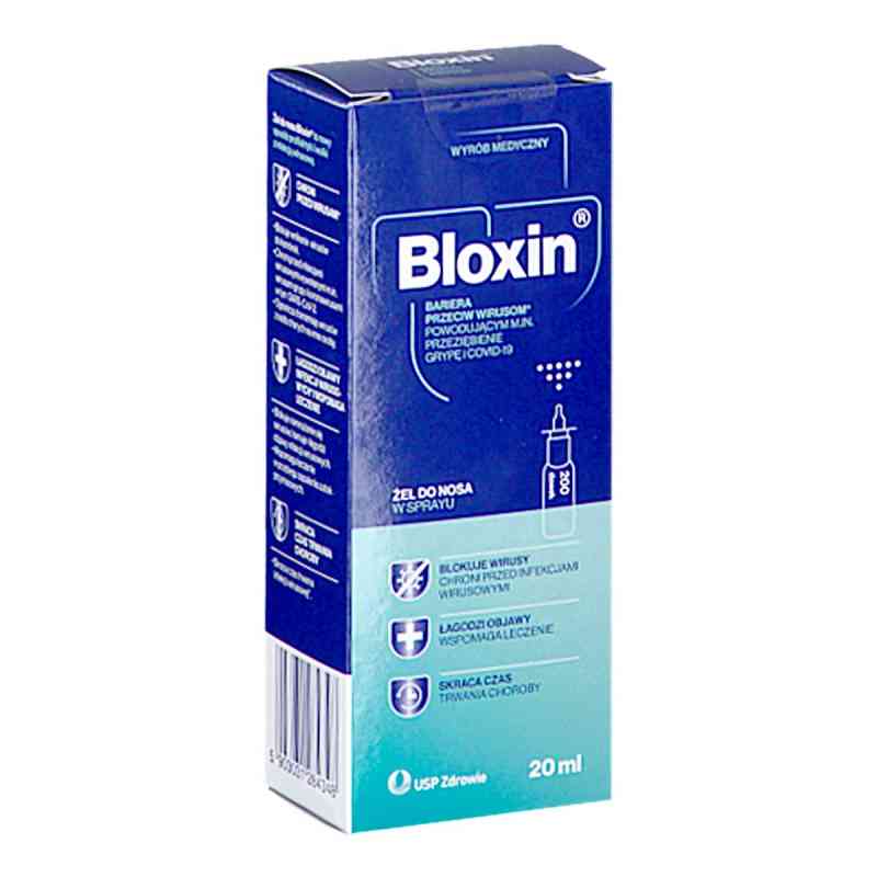 Bloxin Żel do nosa w sprayu 20 ml od LABORATOIRE L'IDEAL PARISIEN SP. Z O.O. PZN 08303568