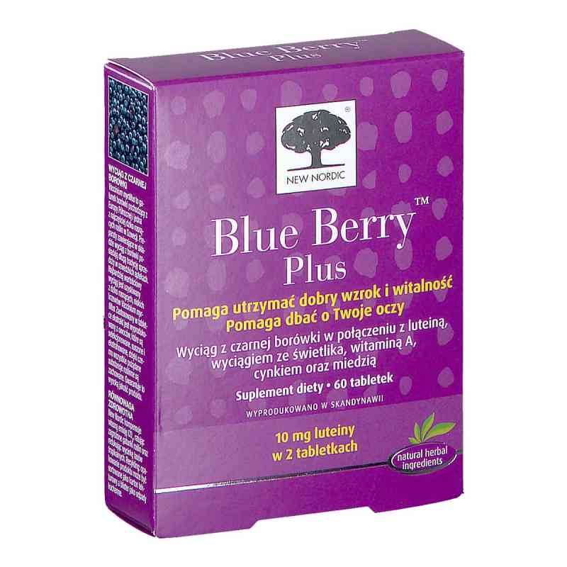 Blue Berry Plus 60  od NEW NORDIC PZN 08301411