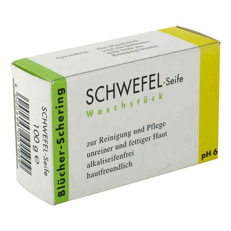 Bluecher Schering mydło siarkowe 100 g od Blücher-Schering GmbH & Co. KG PZN 04315663