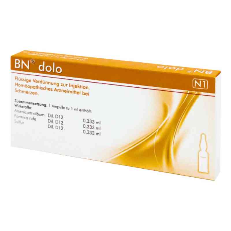 Bn Dolo Amp. 10 szt. od COMBUSTIN Pharmazeutische Präparate GmbH PZN 00554626