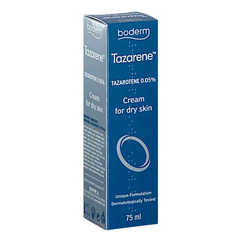 Boderm Tazarene Krem do skóry suchej 0,05% tazaroten 75 ml od BODERM S.A. PZN 08305115
