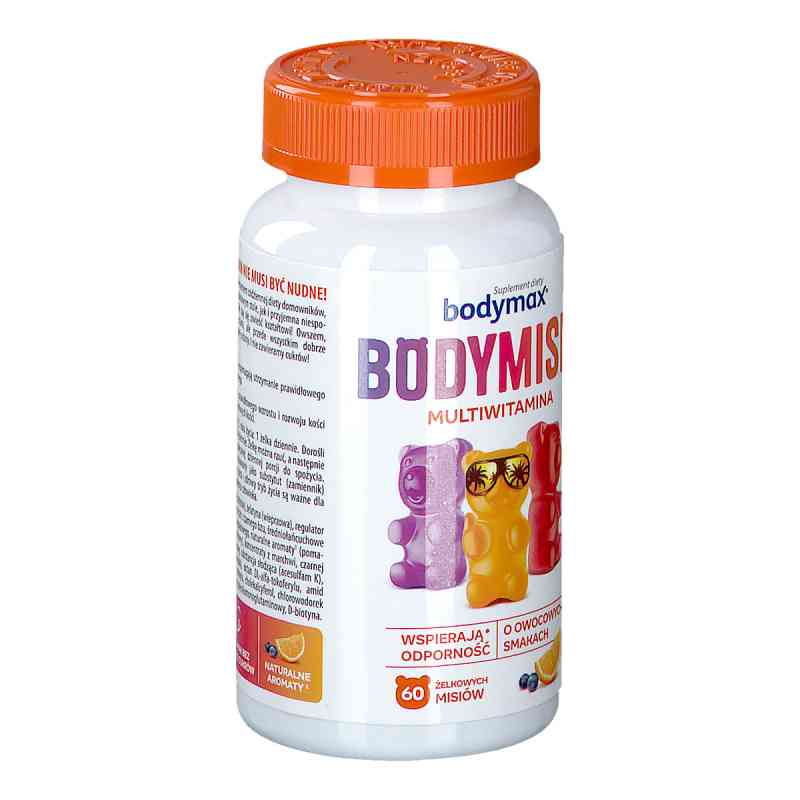Bodymax Bodymisie o owocowych smakach 60  od ORKLA HEALTH AS PZN 08301079