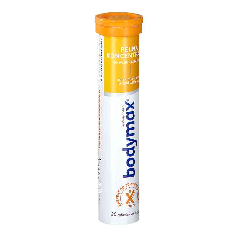 Bodymax Pełna Koncentracja 20 tabl. od ORKLA HEALTH A/S PZN 08301070