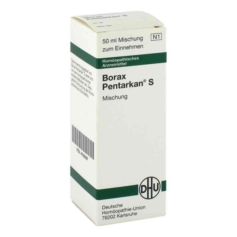 Borax Pentarkan S Liquidum 50 ml od DHU-Arzneimittel GmbH & Co. KG PZN 04780087