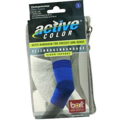 Bort Activecolor Ellenbogenbandage small blau 1 szt. od Bort GmbH PZN 06914505