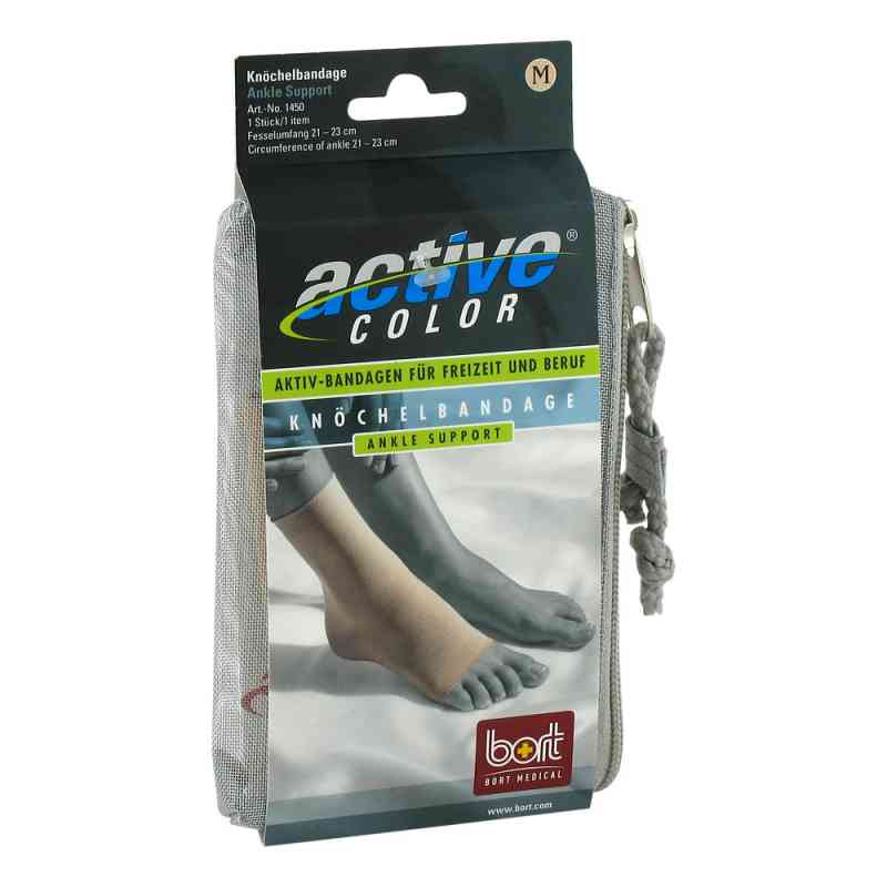 Bort Activecolor Knoechelbandage medium haut 1 szt. od Bort GmbH PZN 06914824