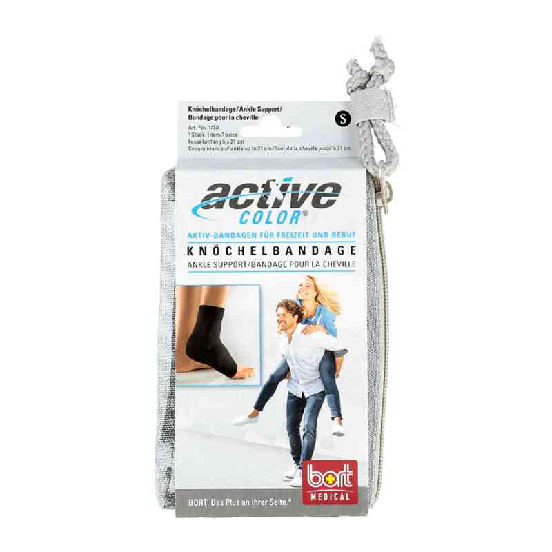 Bort Activecolor Knoechelbandage small schwarz 1 szt. od Bort GmbH PZN 06914907