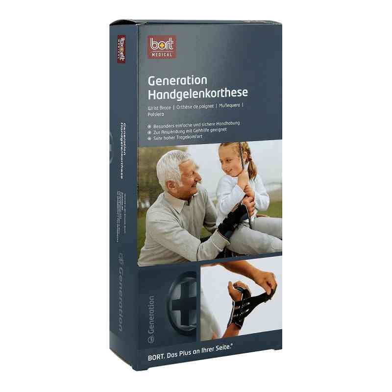 Bort Generation Handgelenkorth.links M blau 1 szt. od Bort GmbH PZN 11581715