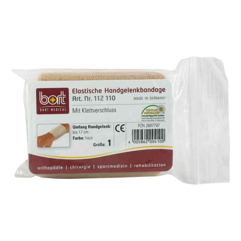 Bort Handgelenkbandage Gr.1 haut m.Klettvers. 1 szt. od Bort GmbH PZN 02687797