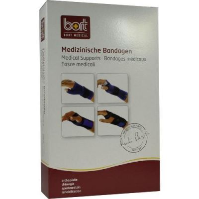 Bort Handgelenkstütze mit Alusch.rec.small schwarz  1 szt. od Bort GmbH PZN 05539382