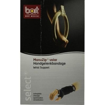 Bort Manuzip volar rechts large schwarz 1 szt. od Bort GmbH PZN 05539732