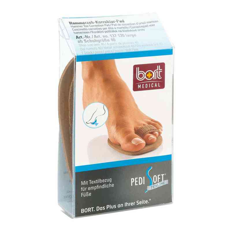 Bort Pedisoft Texline Hamzeh Korrektur Pad large 1 szt. od Bort GmbH PZN 00527836